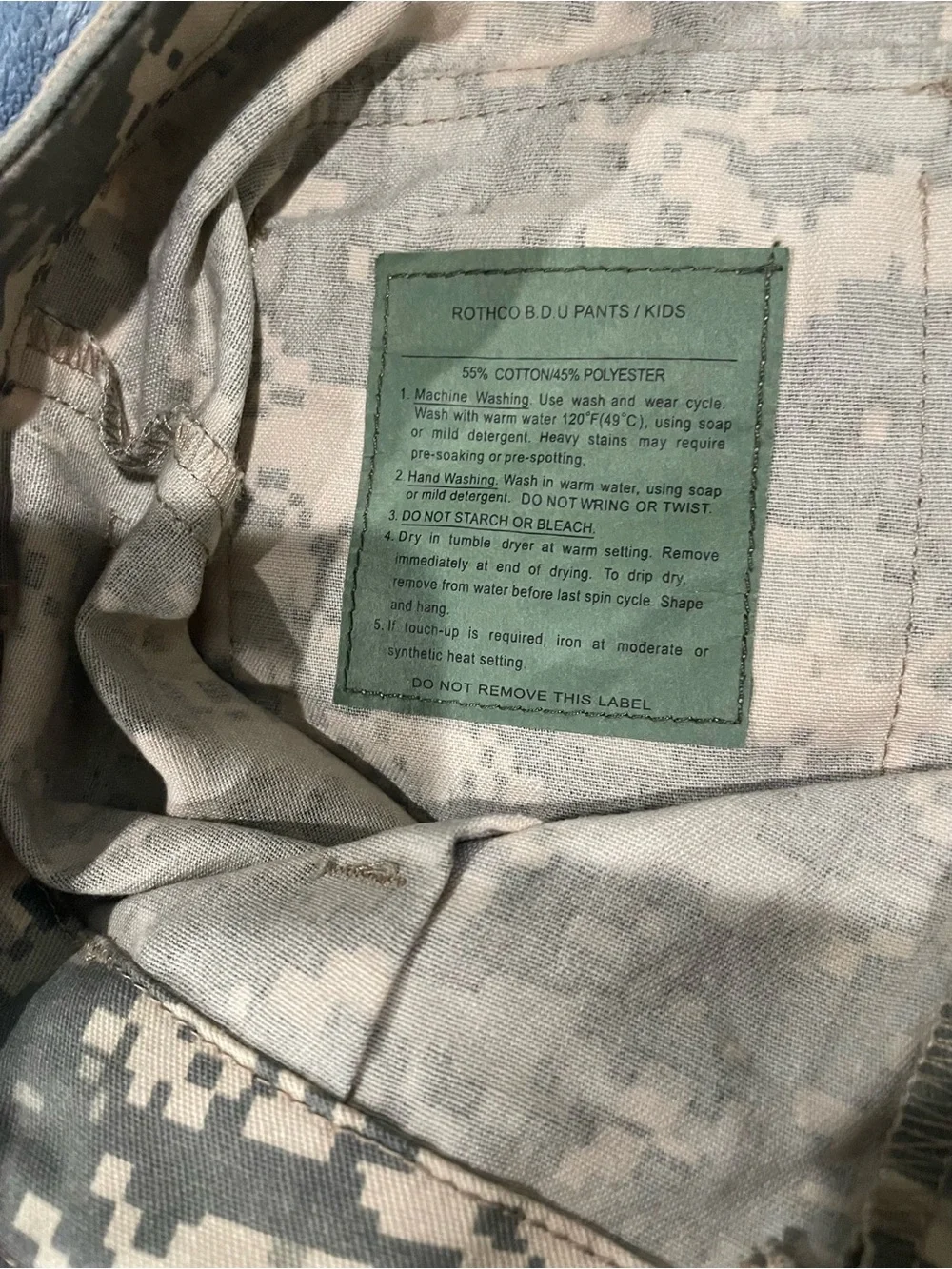 Rothco kids cargo